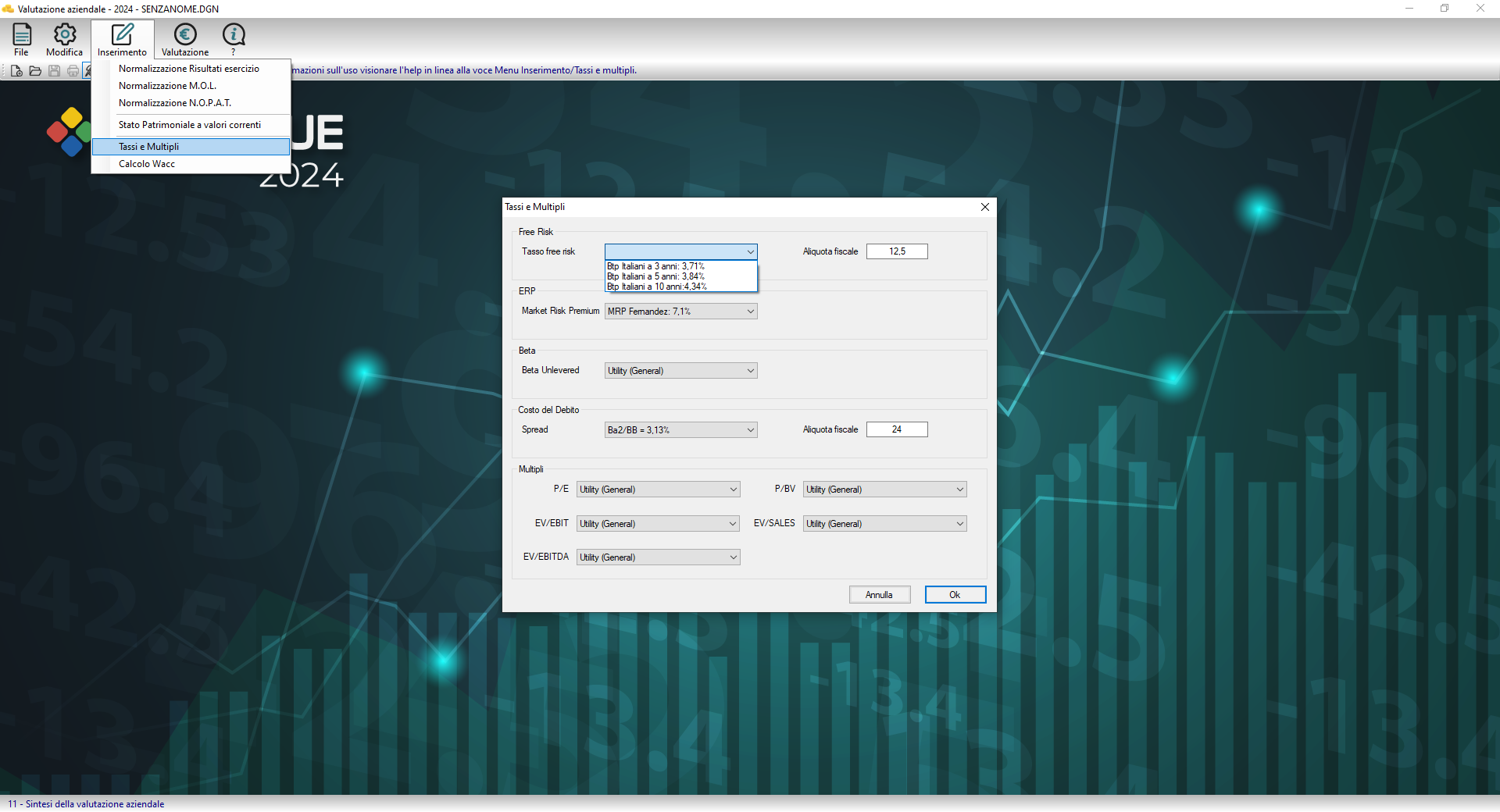 software valutazione aziendale